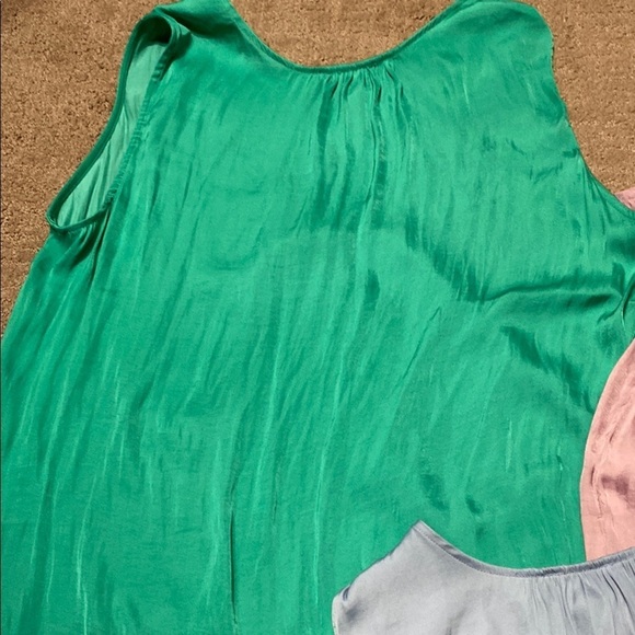 Hilary Radley Bundle of 3 Pleated Buttoned Tops - Picture 14 of 16